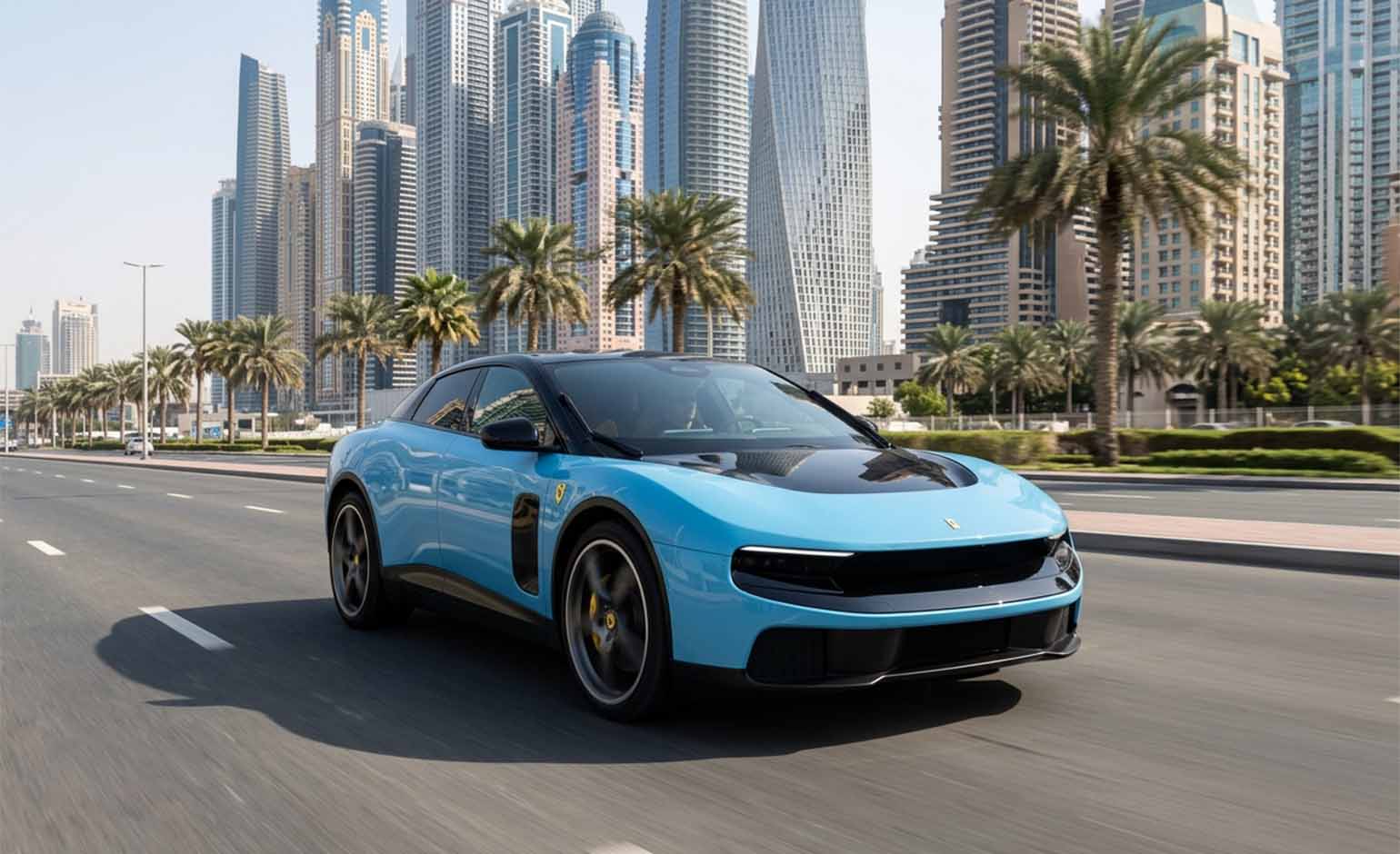 Ferrari's First Electric Car, the Luce, Will Make Its Middle East Debut in October