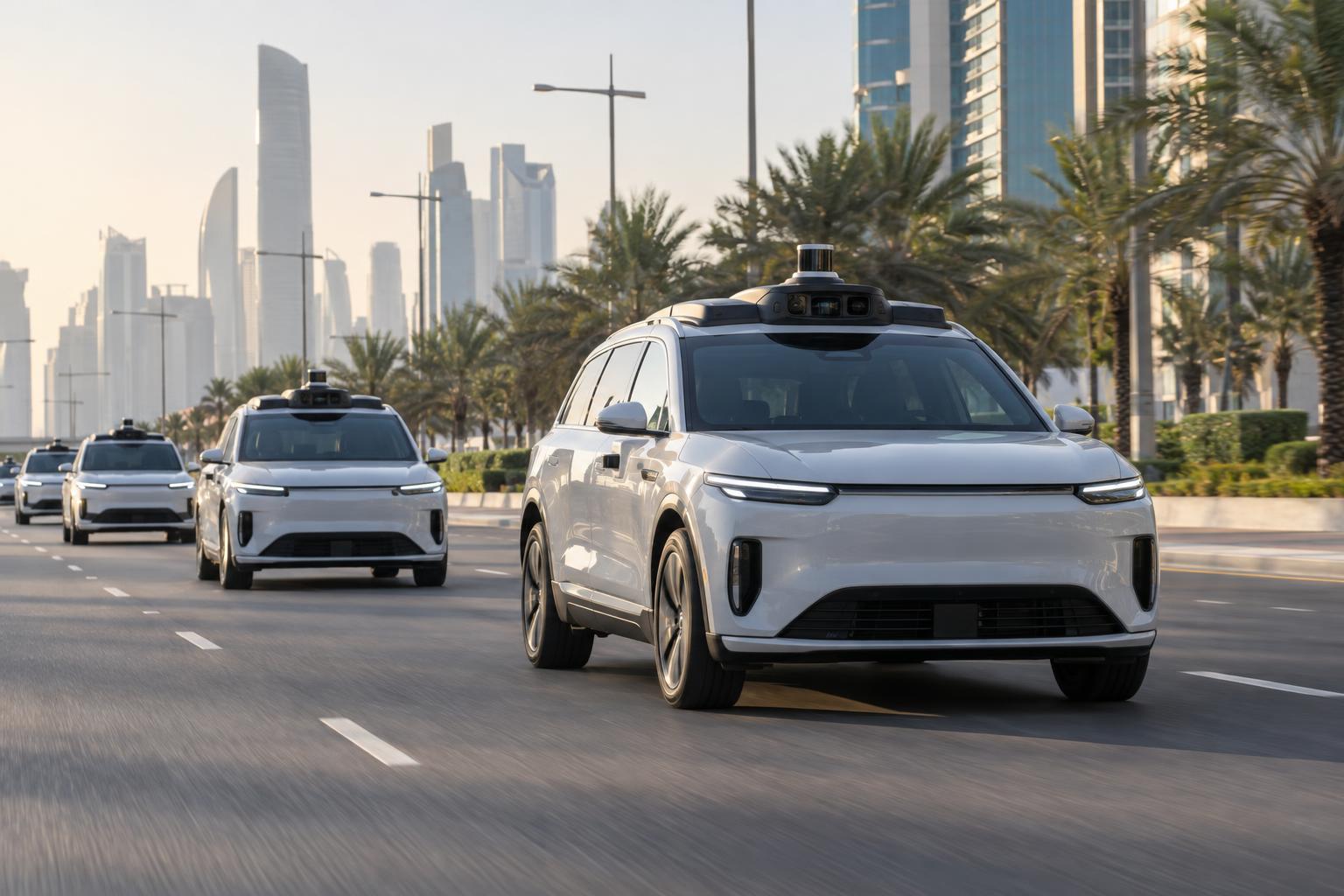 UAE Plans to Deploy Over 10,000 Autonomous Taxis and Delivery Vans by 2027
