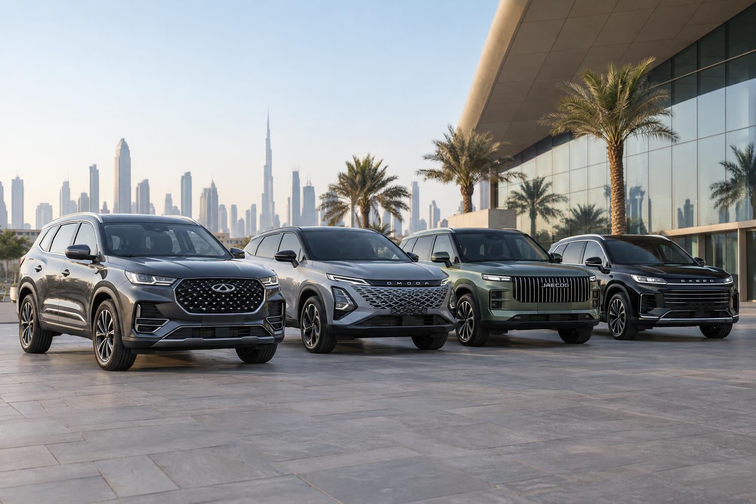 Chery Group Sets a 500,000-Unit Middle East Sales Target and Confirms UAE Launch of Its Smart Parking Technology