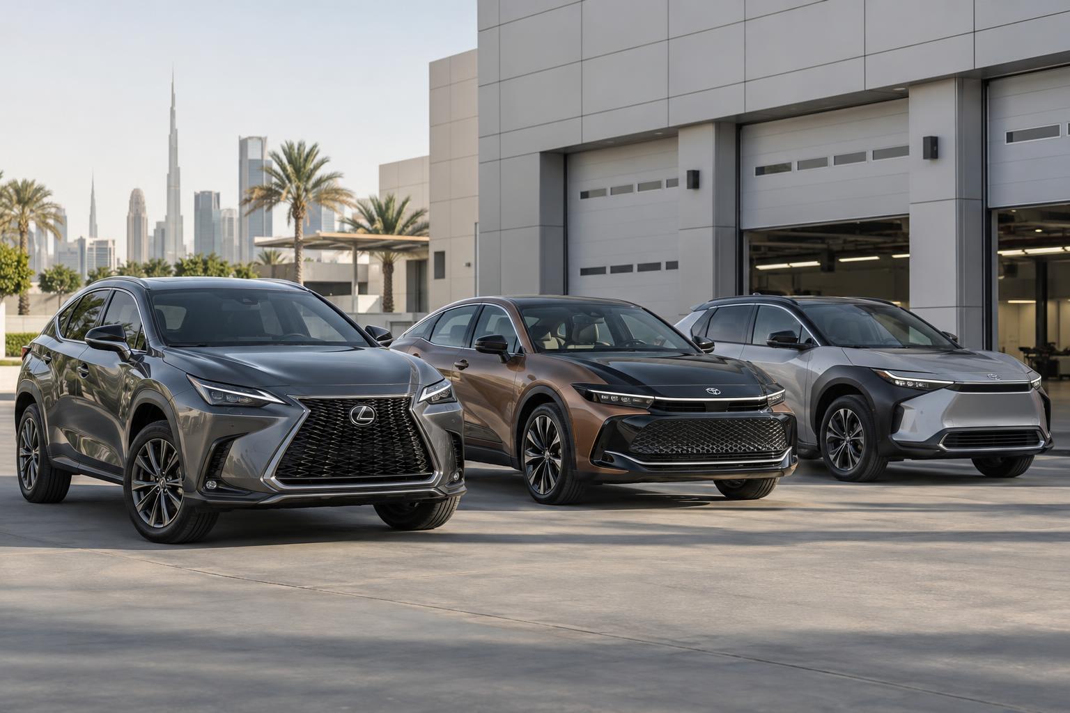 UAE Recalls 892 Lexus and Toyota Vehicles Over a Front Camera Software Fault