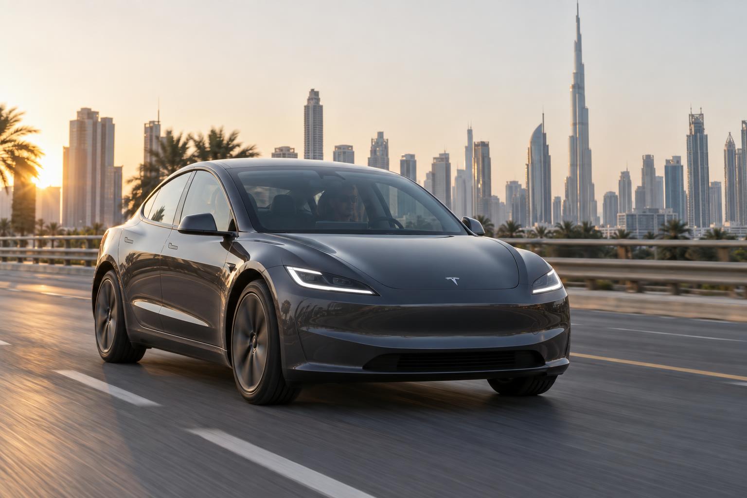 Tesla Brings Its Grok AI Assistant to Cars in the UAE for Free