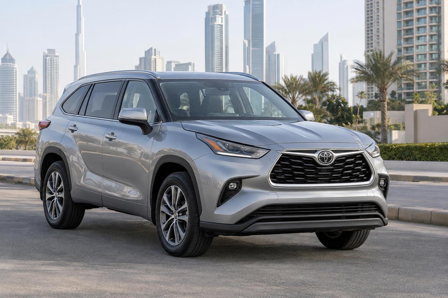 UAE Recalls 1,983 Toyota Highlander SUVs Over Second Row Seat Safety Defect