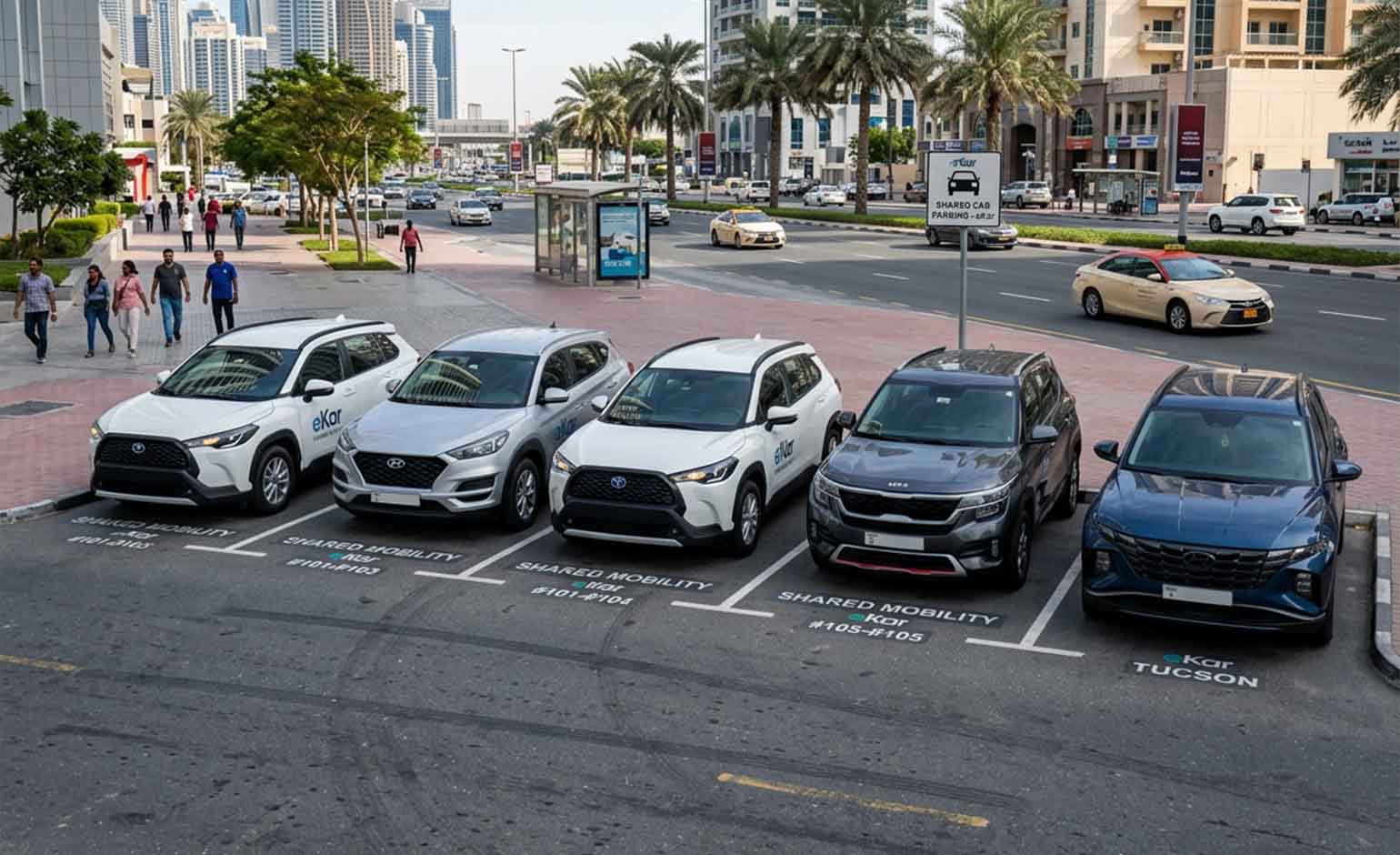 Where Is Dubai's Car-Sharing Demand Highest? These Neighbourhoods Lead The Way