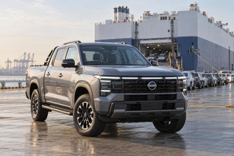 Nissan Begins Shipping China-Built Frontier Pro Pickups and N7 Electric Sedans to the Gulf