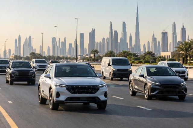 Dubai's RTA Registers More Than 196,000 New Vehicles in the First Half of 2026