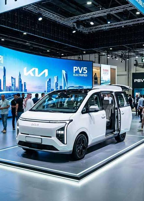 Kia PV5 Middle East Debut in Dubai Introduces Brand’s First PBV