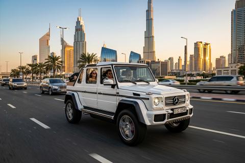 Mercedes-Benz G-Class Convertible Shows Its New Design for the First Time