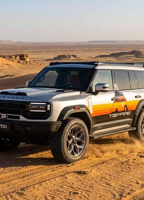 JETOUR G700 TOPFIRE Launches In Saudi Arabia With Factory-Customised Off-Road Upgrades